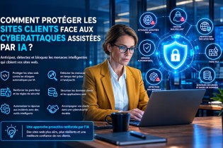 Sécurité web : comment protéger les sites clients face aux cyberattaques assistées par IA ?