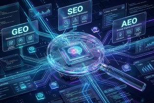 Moteurs de recherche IA : quelle stratégie adopter face au SEO, au GEO et à l’AEO ?