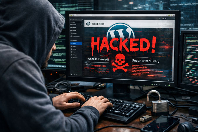Piratage de site WordPress