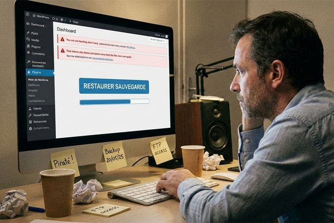 Piratage de site WordPress