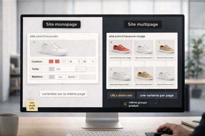 balisage des variantes produit