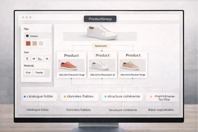 balisage des variantes produit