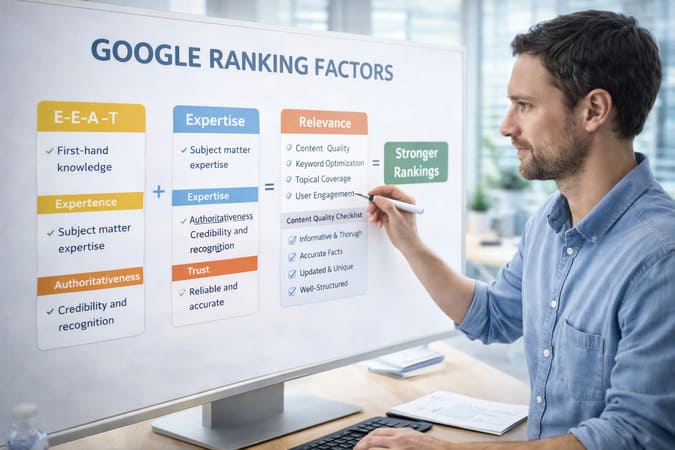 mises à jour de l'algorithme Google