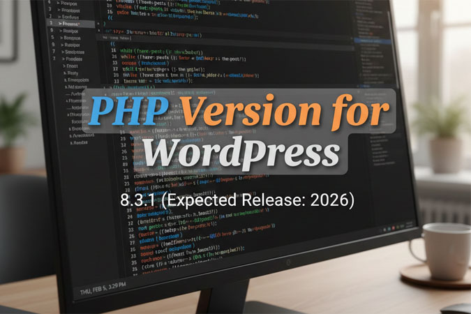 version PHP pour WordPress