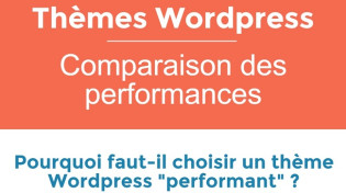 Comparaison des performances de 20 thèmes Wordpress