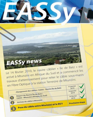 Telma: les dernières news du projet EASSy