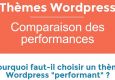 Comparaison des performances de 20 thèmes Wordpress